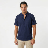 Men's Cotton Resort Shirt – Relaxed Summer Fit