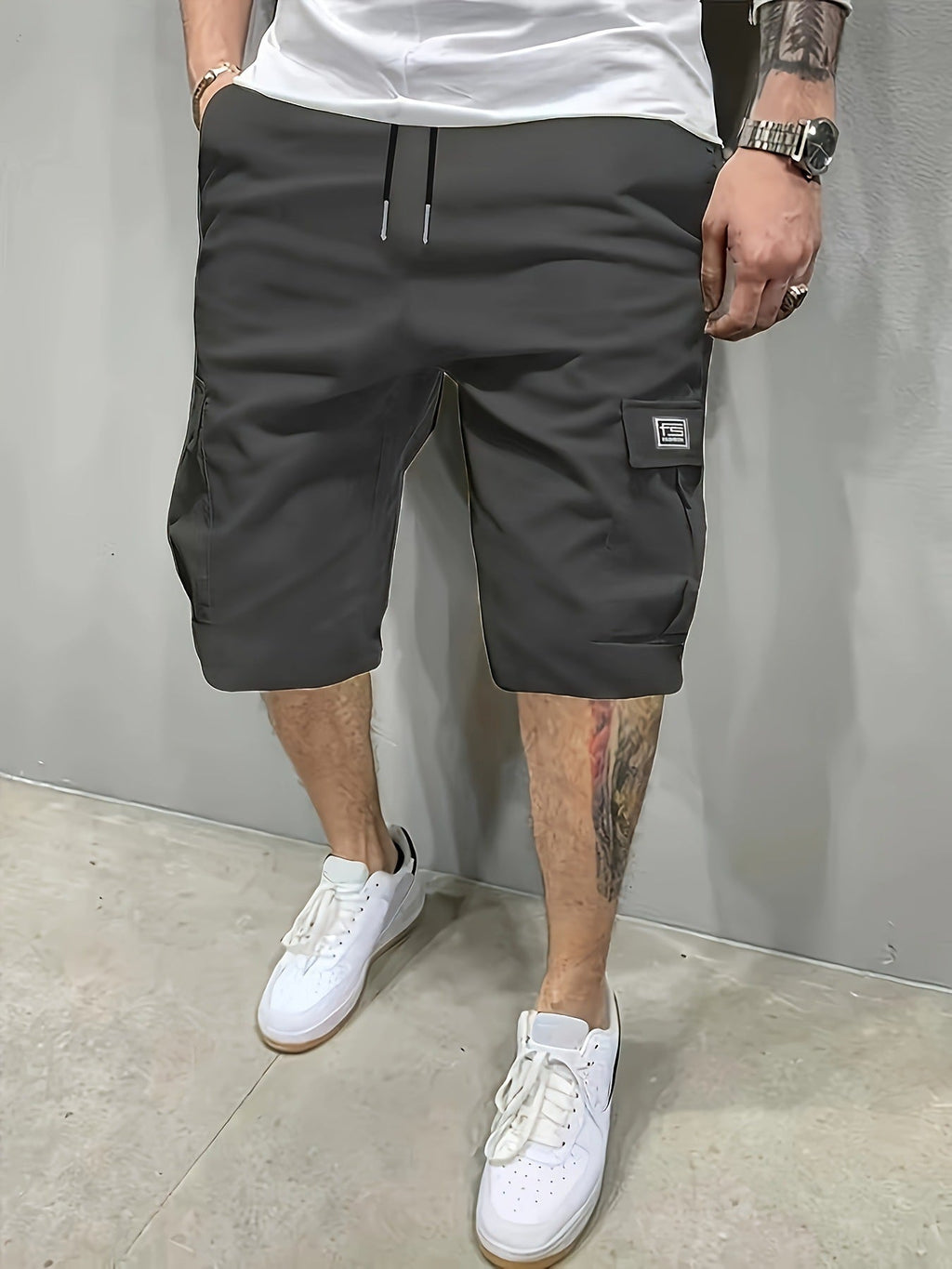Men's Cargo Shorts – Utility Pocket Design