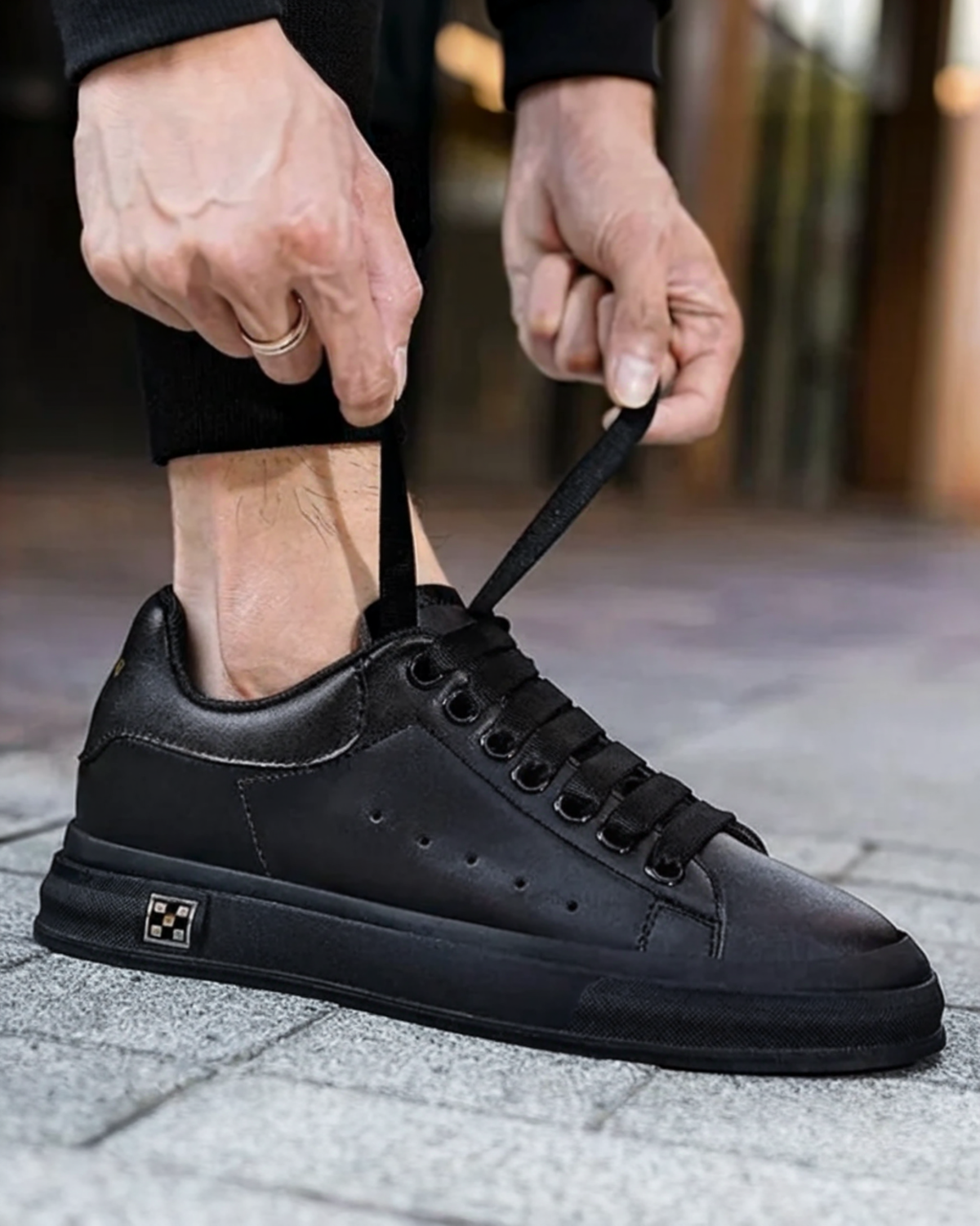 Men's Height-Increasing Shoes – Hidden Lift 6–8 cm