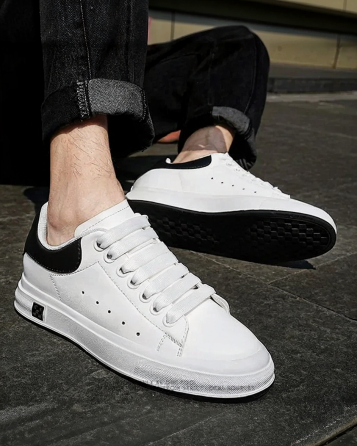 Men's Height-Increasing Shoes – Hidden Lift 6–8 cm