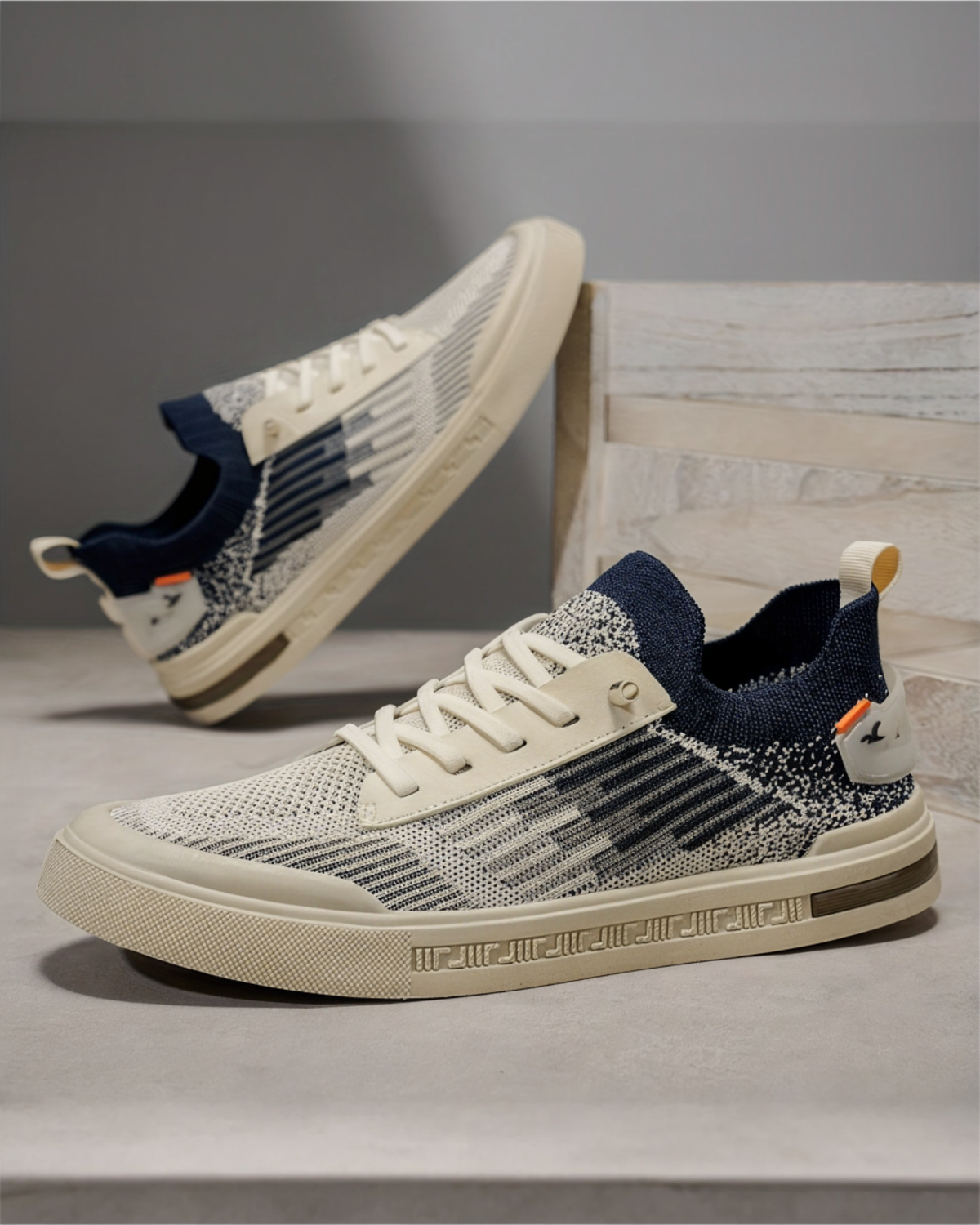 Men's Knitted Sneakers – Lightweight Breathable Design
