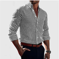 Men's Striped Shirt – Refined Classic Fit