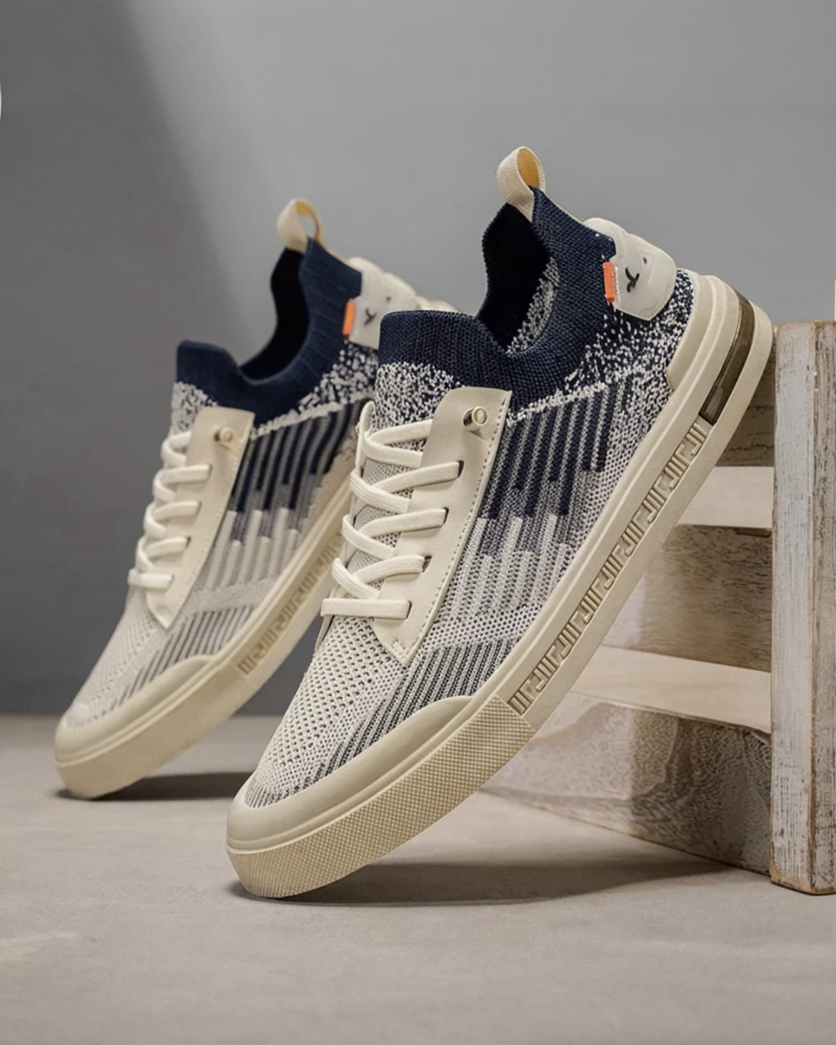 Men's Knitted Sneakers – Lightweight Breathable Design