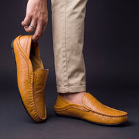 Men's Leather Loafers – Handcrafted Slip-On Design