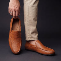 Men's Leather Loafers – Handcrafted Slip-On Design