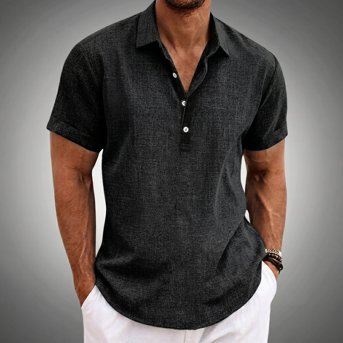 Men's Cotton Shirt – Lightweight Refined Fit