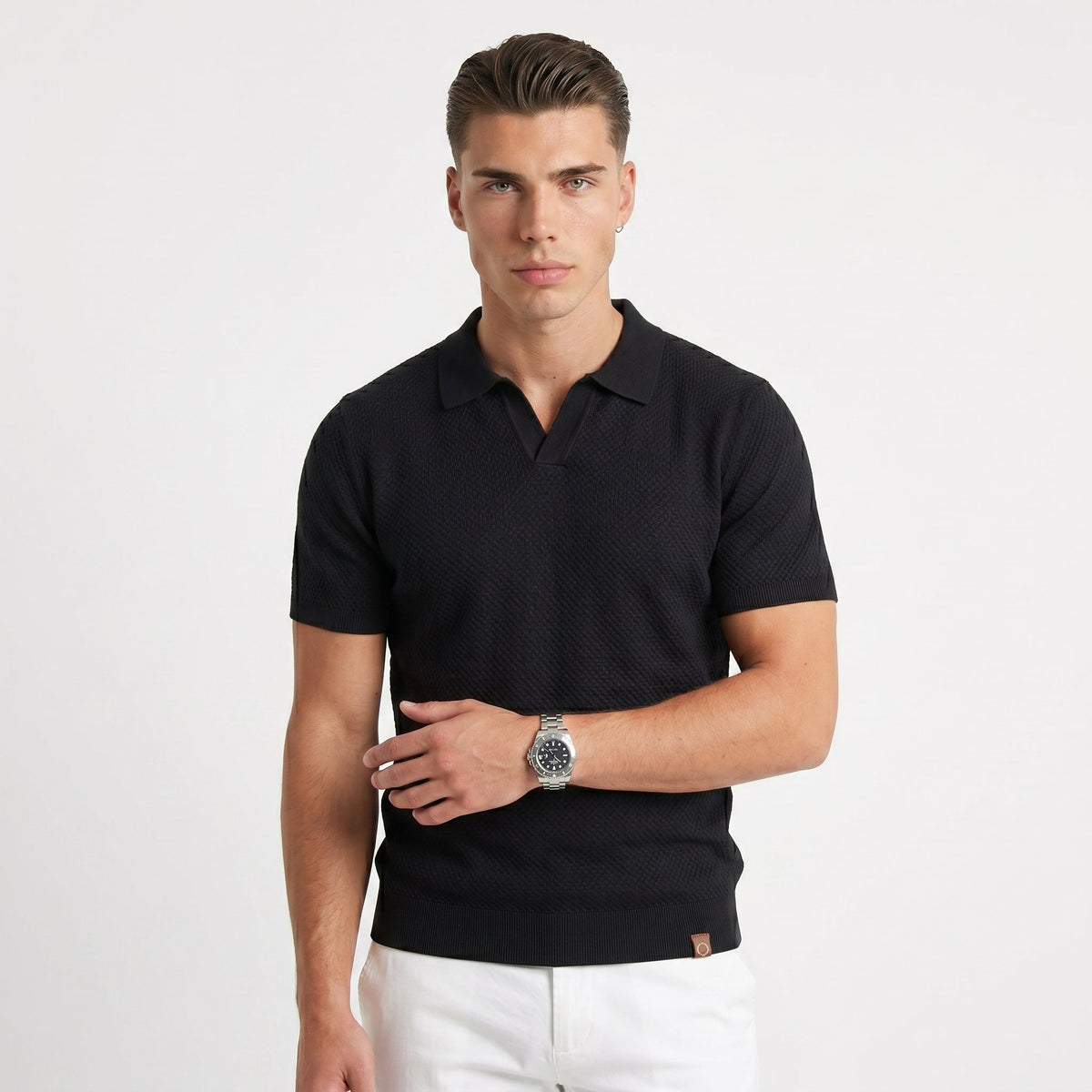 Men's Breathable Polo Shirt – Relaxed Summer Fit