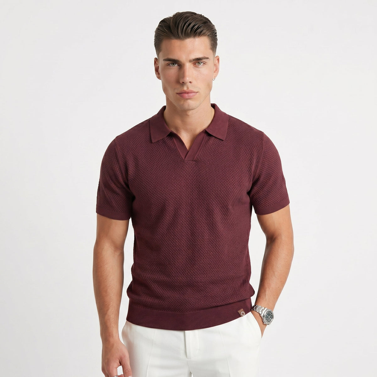 Men's Breathable Polo Shirt – Relaxed Summer Fit