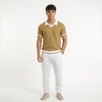 Men's Polo & Linen Trousers Set – Refined Summer Fit