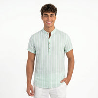 Men's Striped Shirt – Versatile Summer Fit