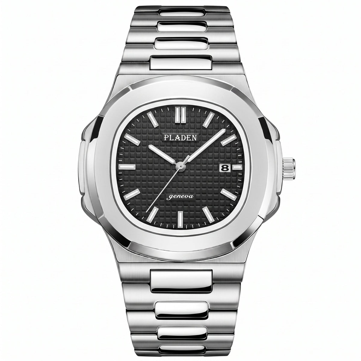 Men's Quartz Watch – Stainless Steel & 30 m Water Resistance