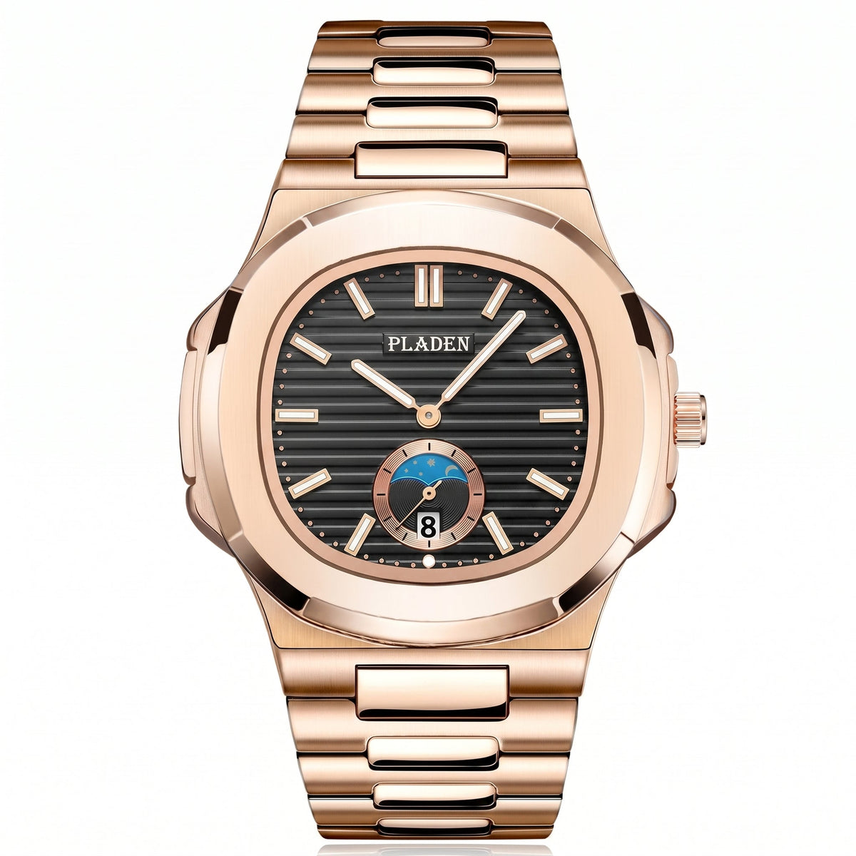 Men's Quartz Watch – Stainless Steel & 30 m Water Resistance