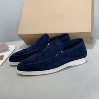 Men's Suede Loafers – Cushioned Everyday Fit