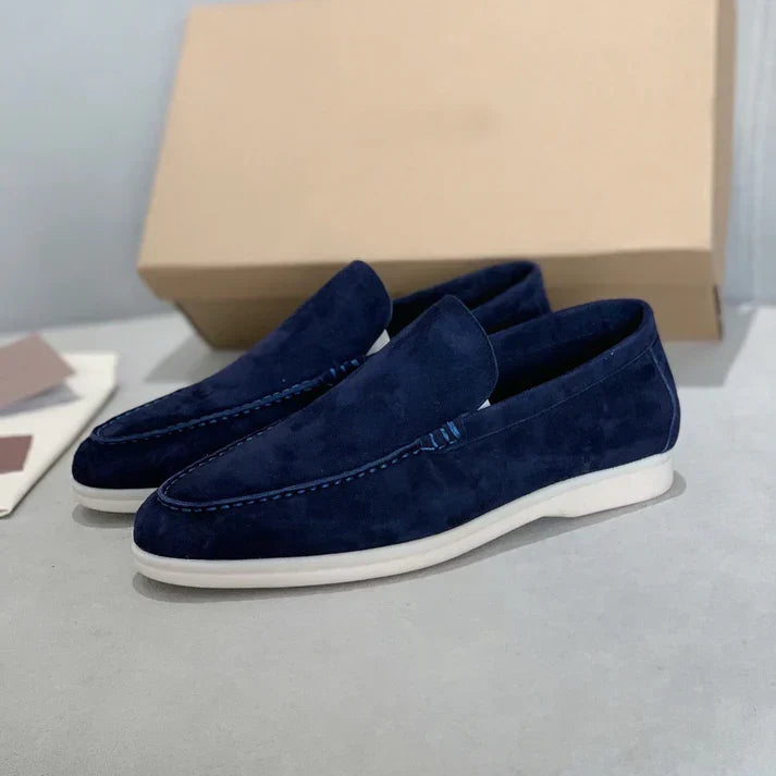 Men's Suede Loafers – Cushioned Everyday Fit