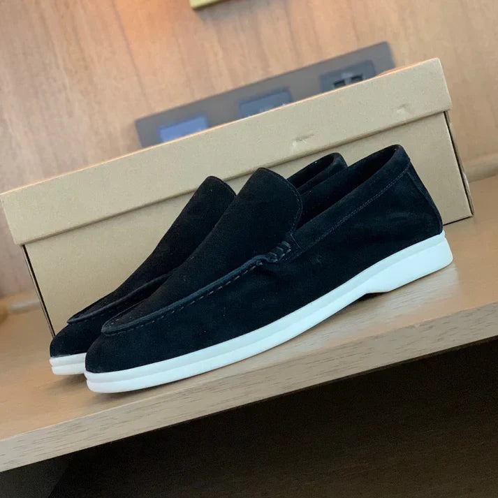 Men's Suede Loafers – Cushioned Everyday Fit