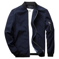 Men's Lightweight Bomber Jacket – Water-Repellent