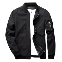 Men's Lightweight Bomber Jacket – Water-Repellent