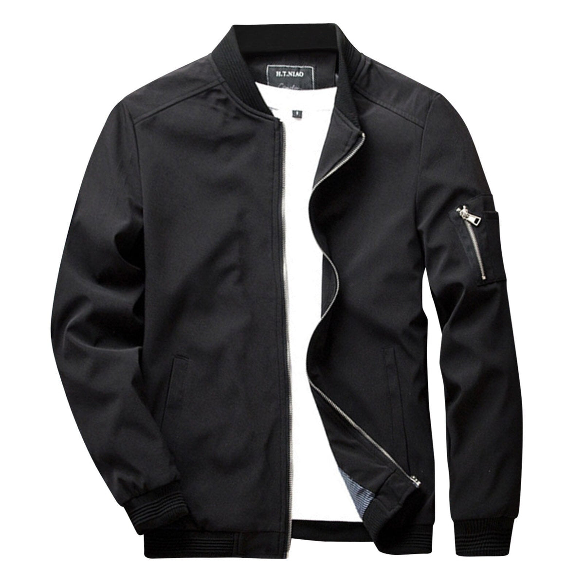 Men's Lightweight Bomber Jacket – Water-Repellent