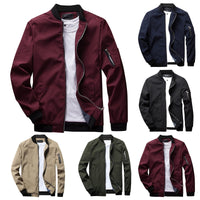 Men's Lightweight Bomber Jacket – Water-Repellent