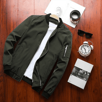 Men's Lightweight Bomber Jacket – Water-Repellent