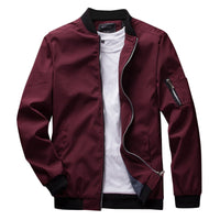Men's Lightweight Bomber Jacket – Water-Repellent