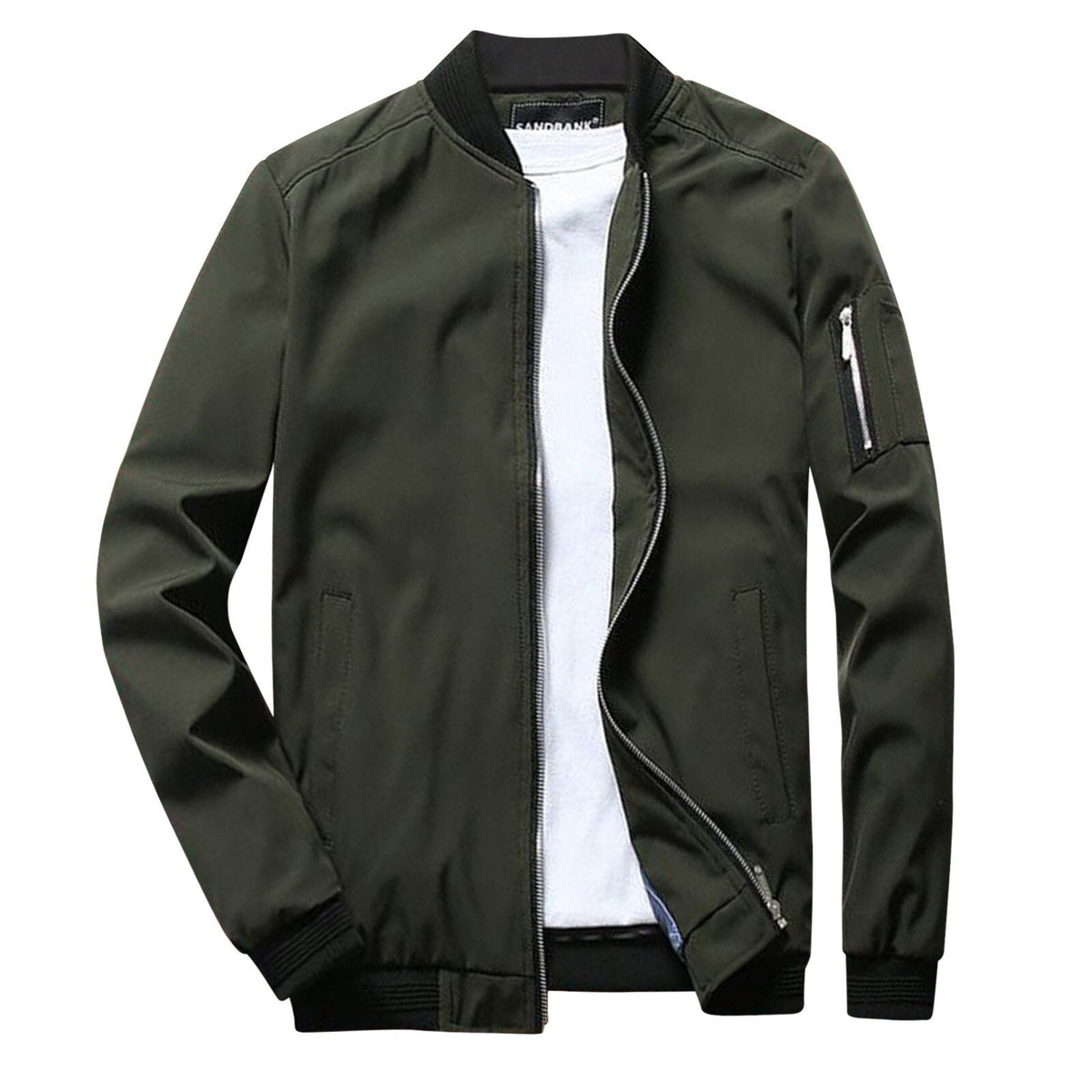 Men's Lightweight Bomber Jacket – Water-Repellent