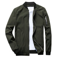 Men's Lightweight Bomber Jacket – Water-Repellent