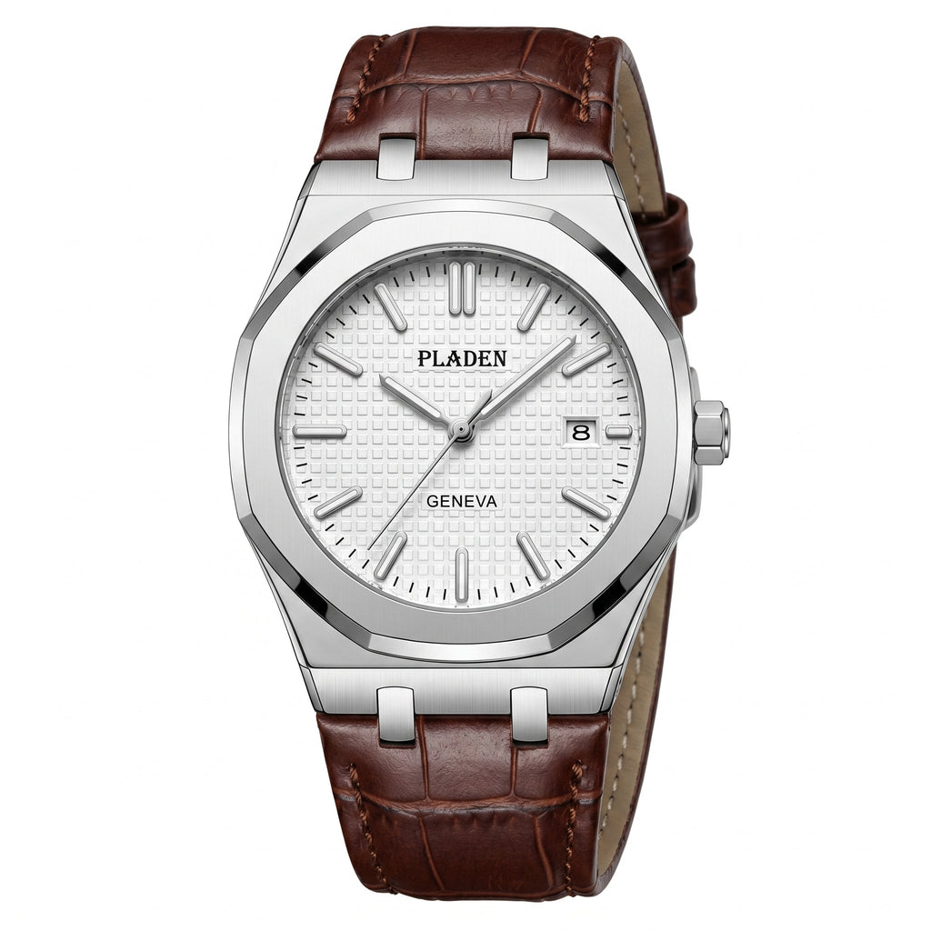 Men's Quartz Watch – Stainless Steel & 30 m Water Resistance
