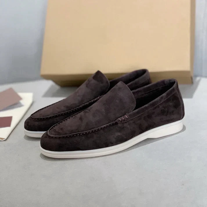 Men's Suede Loafers – Cushioned Everyday Fit